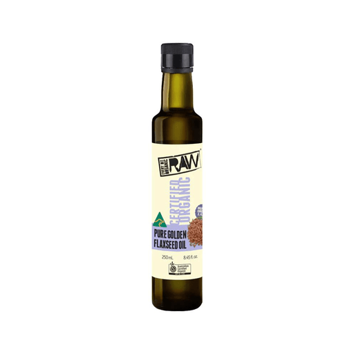 Certified Organic Pure Golden Flaxseed Oil 250mL Oil