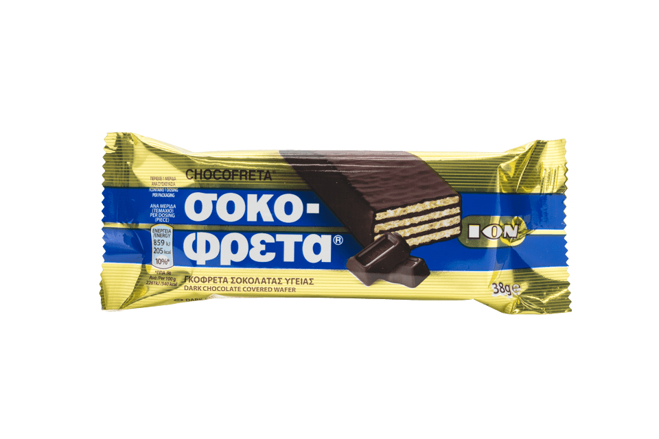 ION Chocofreta Dark Chocolate 38g Chocolate