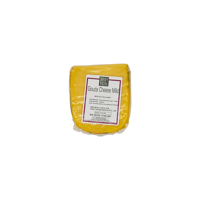 Royal Fields Gouda Cheese Mild $12.99 PER KILO - PICKUP ONLY Cheese