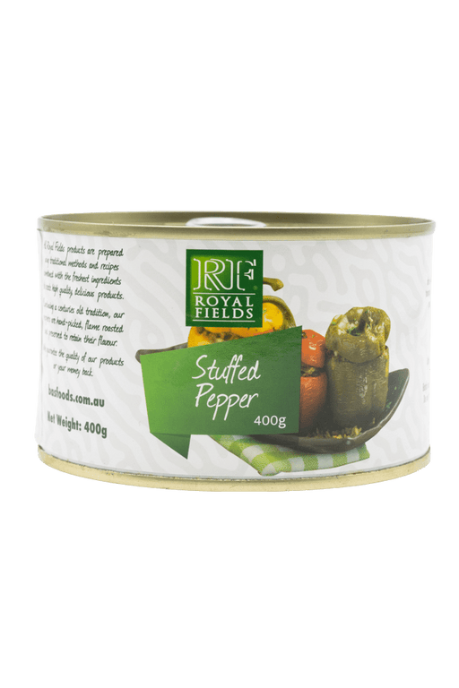 Royal Fields Stuffed Green Peppers 400g Canned Vegetables