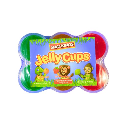 Snackinos Jelly Cups 618g Jelly