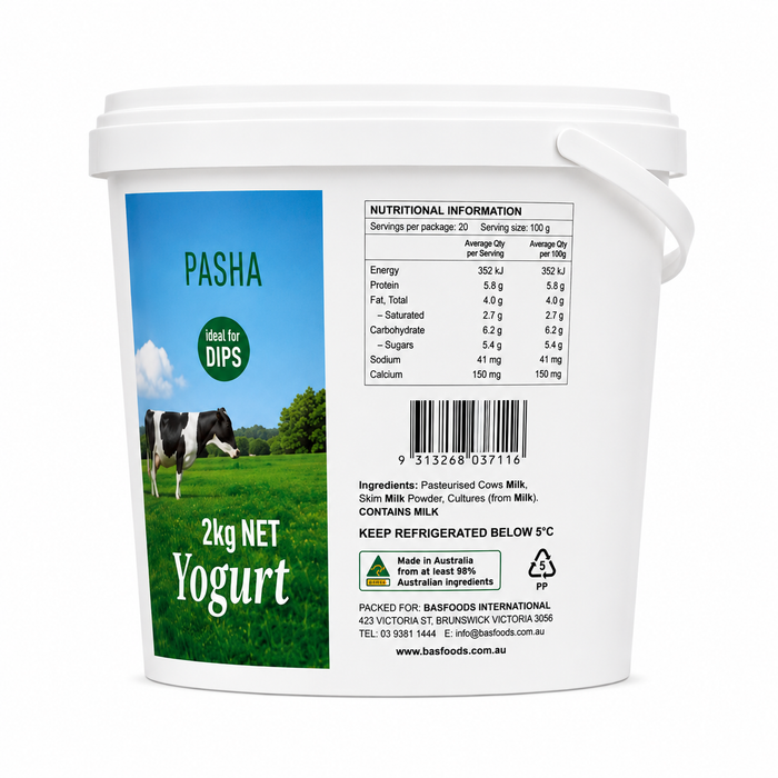 Pasha Natural Yoghurt 2kg