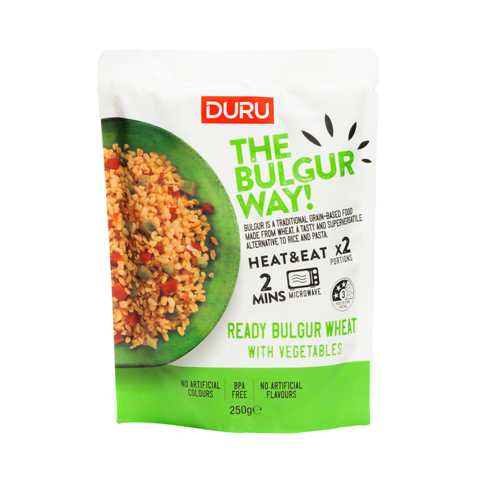 Duru Bulgur - Vegetables - Heat And Eat