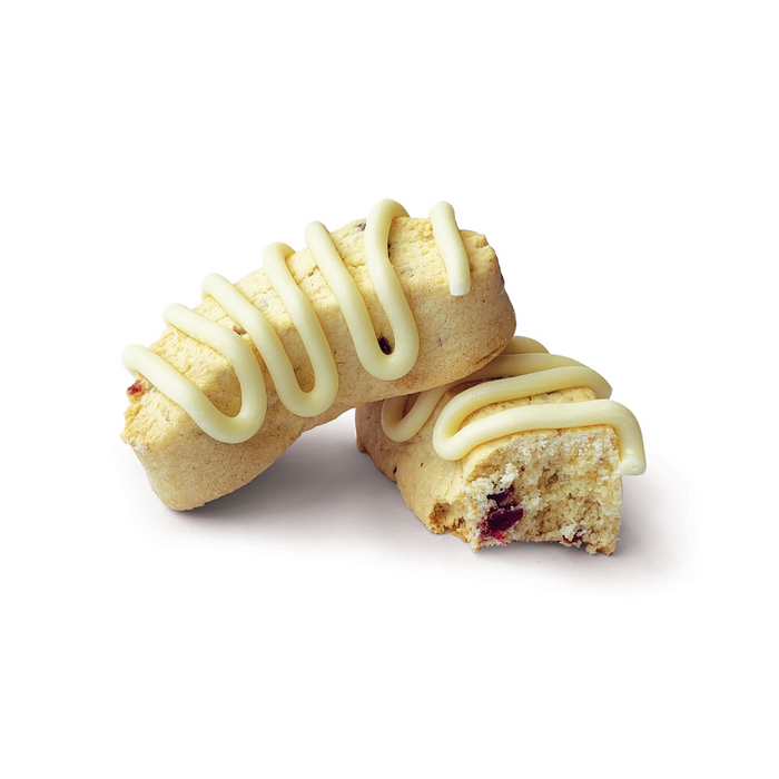 Olympian Crescents Macadamia & Cranberry (Gluten Free) 250g