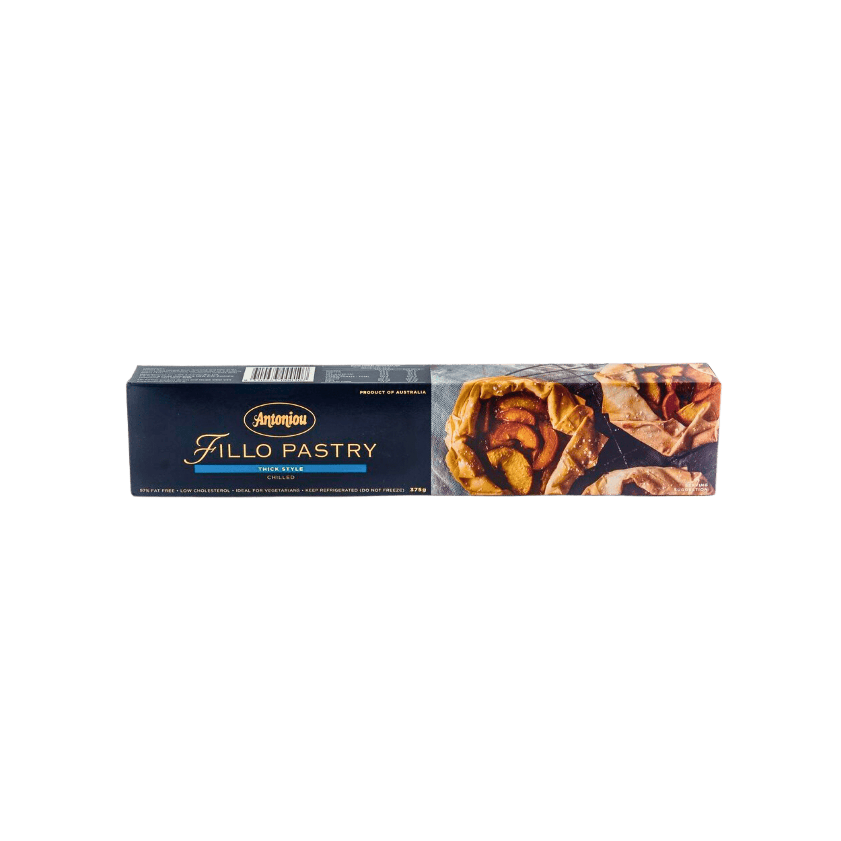 Antoniou Filo Pastry Thick 375g — Basfoods