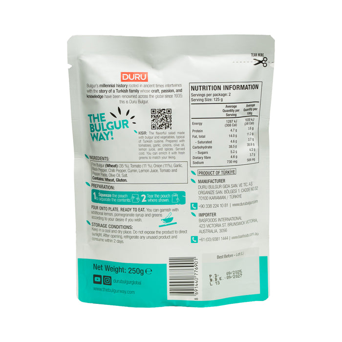 Duru Pratik Ready Bulgur – Kısır (Turkish Style Salad)