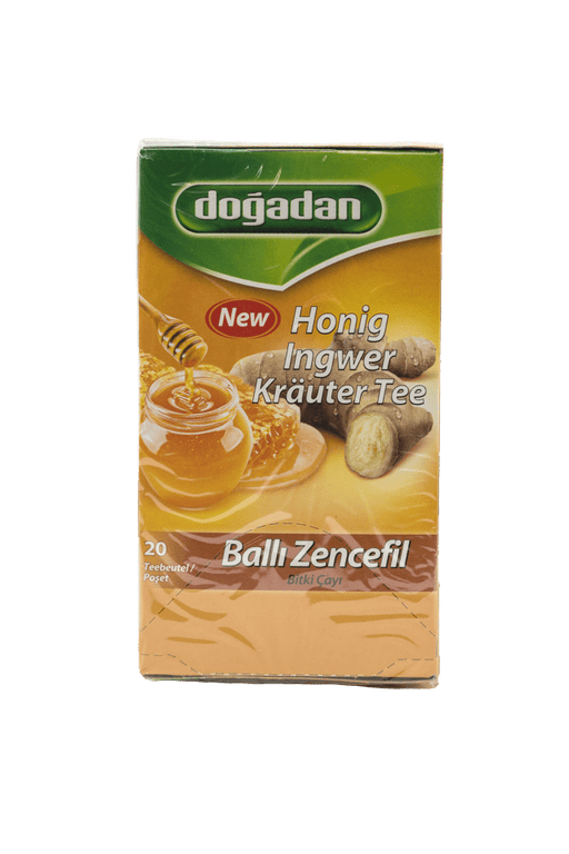 Dogadan Ginger Tea W/honey 20 pack Tea