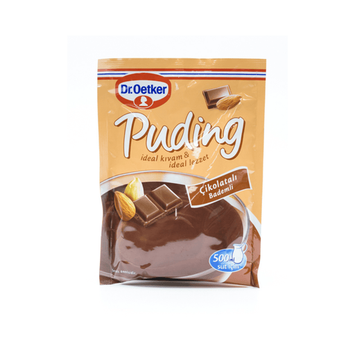 Dr. Oetker Chocolate/Almond Pudding 118g Pudding