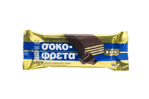 ION Chocofreta Dark Chocolate 38g Chocolate