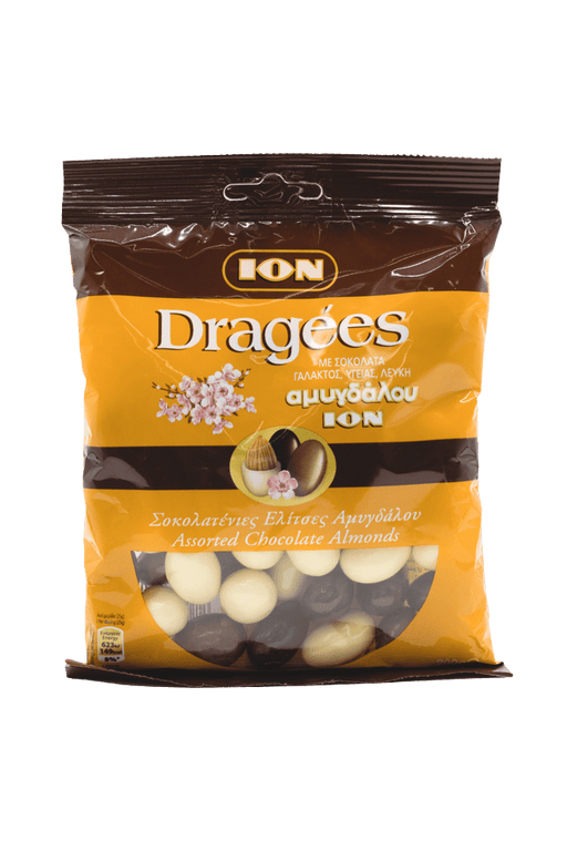 ION Dragees Milk Choc/almond 200g Chocolate
