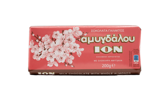 ION Milk Choc/Almond 200g Chocolate