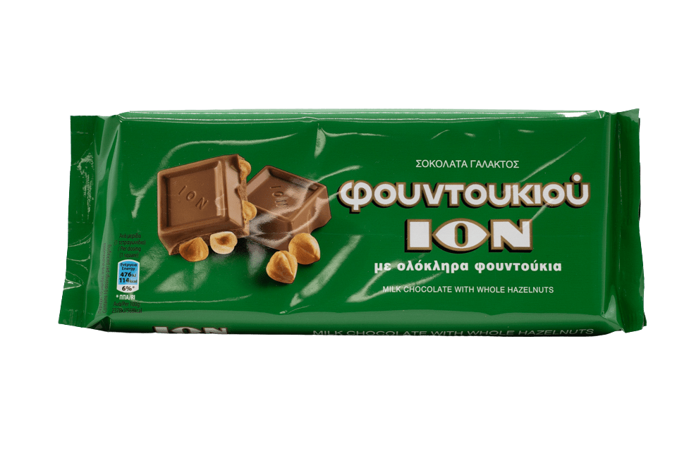 ION Milk Choc/Hazelnut 200g Chocolate
