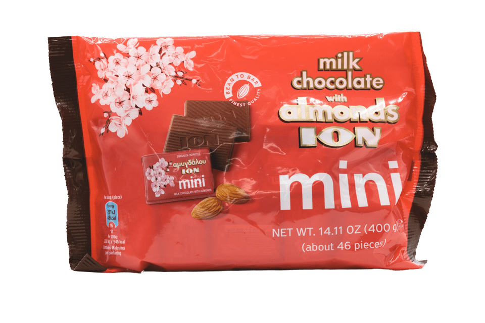 ION Mini Milk/Almond 400g Chocolate