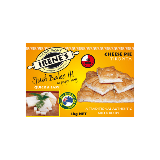 Irene's Pastry Tiropita Cheese 600g - PICKUP ONLY Pastry