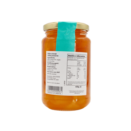 K. Klonis Jam Bitter Orange 450g Jam