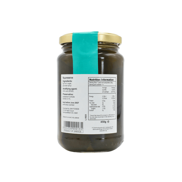 K. Klonis Preserve Figs 450g Preserve