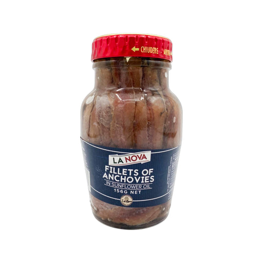 La Nova Fillets of Anchovies 156g Preserved Meat