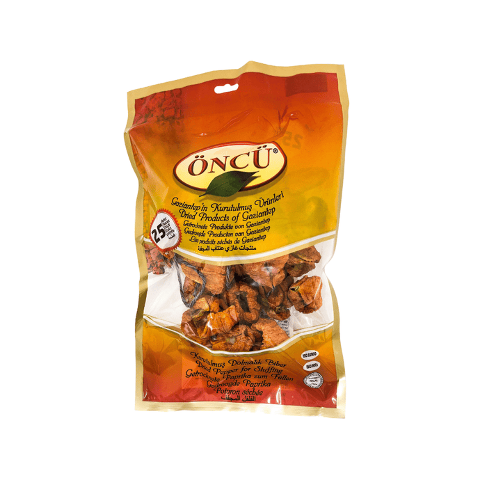 Oncu Dehydrated Pepper Shells 250g Dehydrated Vegetables