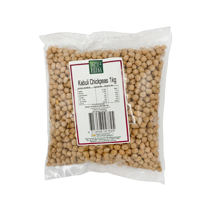 Royal Fields Kabuli Chickpeas 1kg — Basfoods