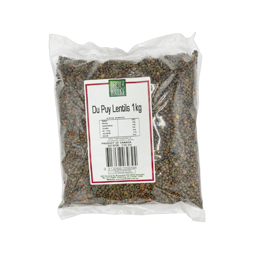 Royal Fields Lentils Du Puy 1kg Legumes