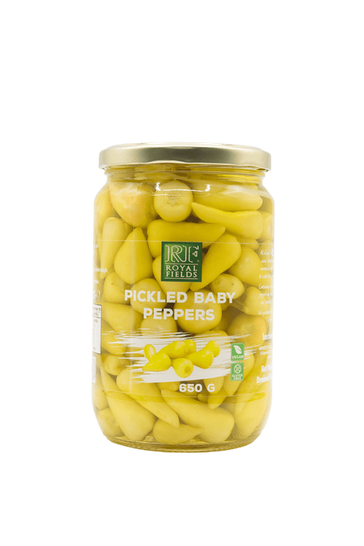 Royal Fields Pickled Baby Peppers 720mL Peppers