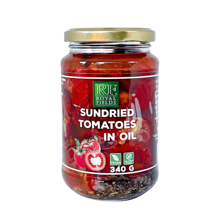Royal Fields Sundried Tomatoes In Oil 340g Jarred Vegetables