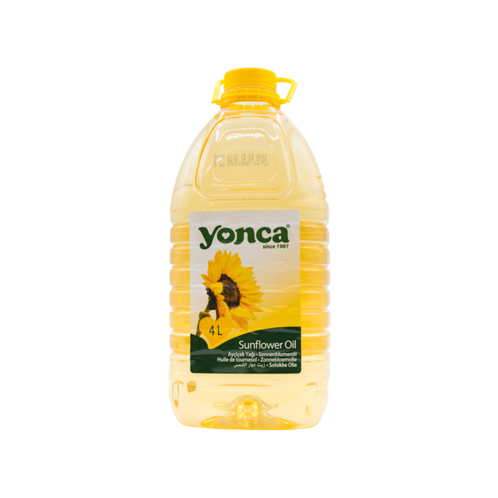 Yonca Sunflower Oil 4L — Basfoods